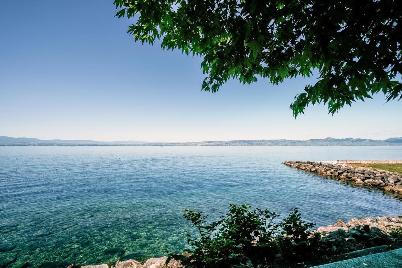 Pieds Dans L'Eau - Lac Leman - 2 Min Evian - Spacieux Neuvecelle Экстерьер фото